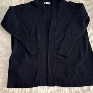 Sonoma Black Women's Cardigan Sweater with pockets